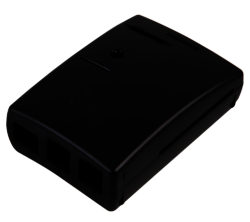 Raspberry Pi B Board Multicomp Case - Black